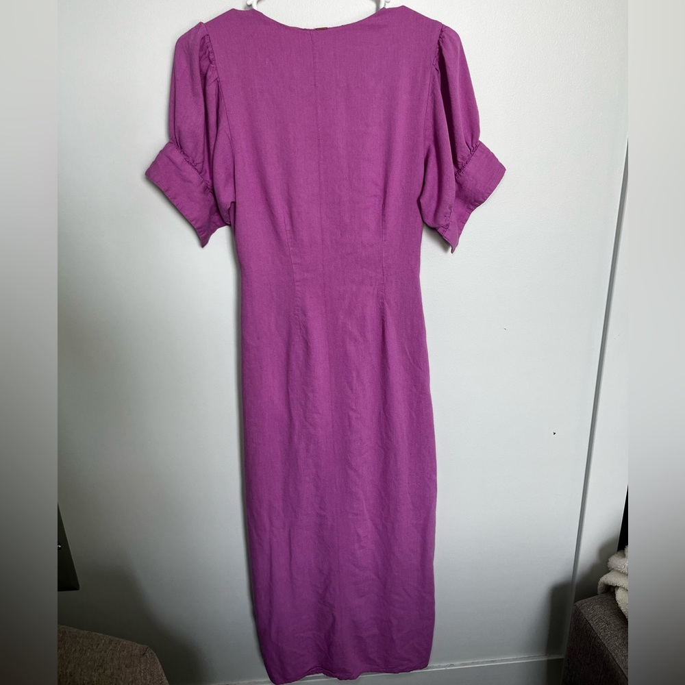 Free People Pink Midi Dress - Picture 6 of 8